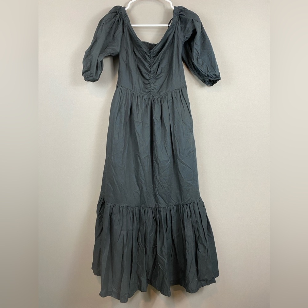 MDRN Black Midi Dress- Size Small